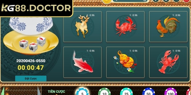 Các biểu tượng được lấy ý tưởng từ những con vật quen thuộc