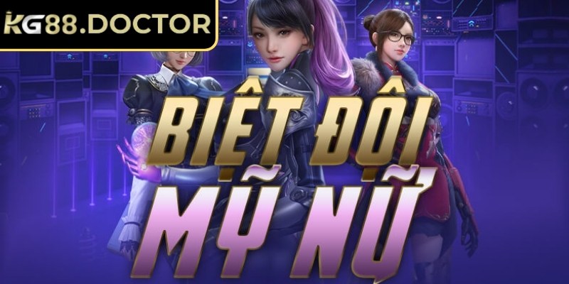 Biệt Đội Mỹ Nữ KG88 – Thế Giới Mỹ Nhân Trong Game Slot 1 Biệt Đội Mỹ Nữ KG88 sở hữu đồ họa sắc nét, màu sắc tươi sáng