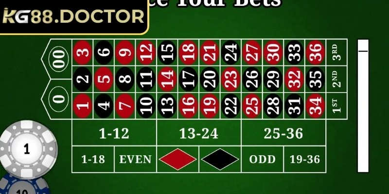 Roulette KG88 – Game Casino Giải Trí Trực Tuyến Sống Động 3 Áp dụng các chiến lược để nâng cao cơ hội thắng khi đặt cược