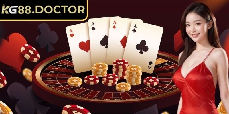 Sảnh Ebet KG88: Trải Nghiệm Live Casino Cùng Dealer Xinh Đẹp 1 Sảnh EBET KG88 là khu vực casino trực tuyến